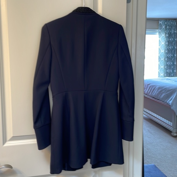 Zara Military Style Long Blazer - Picture 6 of 8